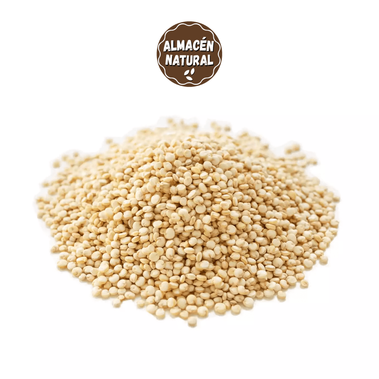 Quinoa blanca.